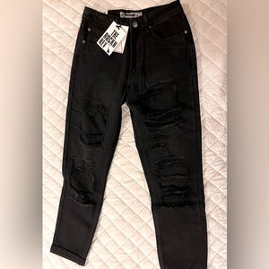 Black Mom Jeans